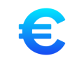 Foundation euro simple ios blue gradient 256x256